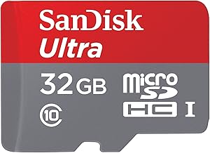 SanDisk SDSQUNC-032G-AN6MA 32GB Ultra MicroSDHC Card — main product image