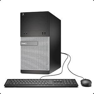 Dell Optiplex Tower Gaming PC - i7, 16GB RAM, RX 550, Renewed