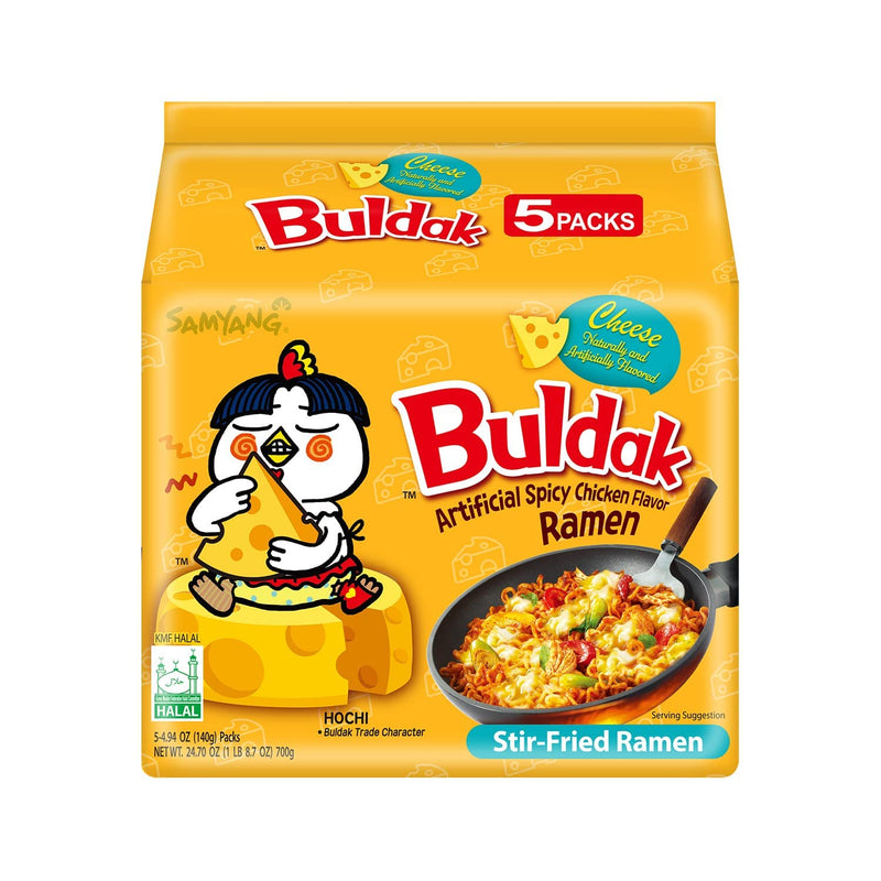 Samyang Buldak Hot Chicken Ramen Cheese Flavor — main product image