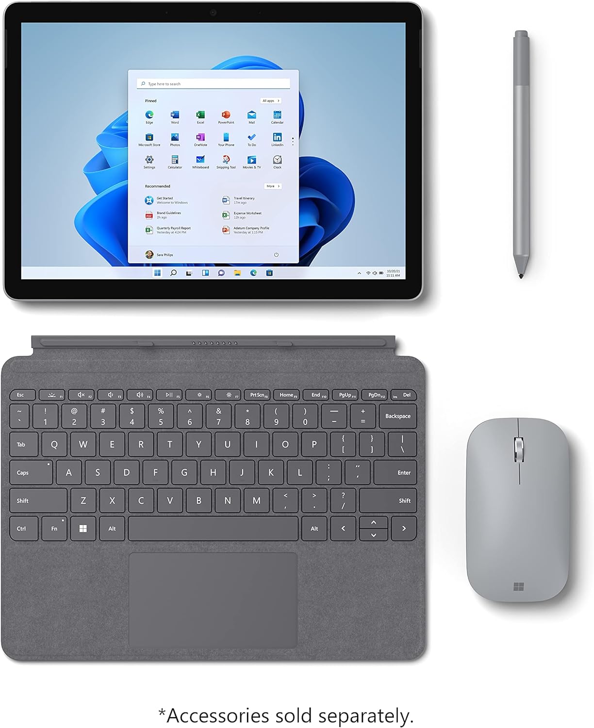 Microsoft Surface Go 3 10.5" Touch Renewed Tablet 8GB 128SSD
