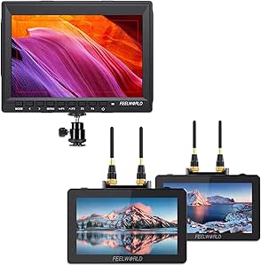 FEELWORLD FW759 FT6 FR6 Camera Field Monitor Bundle