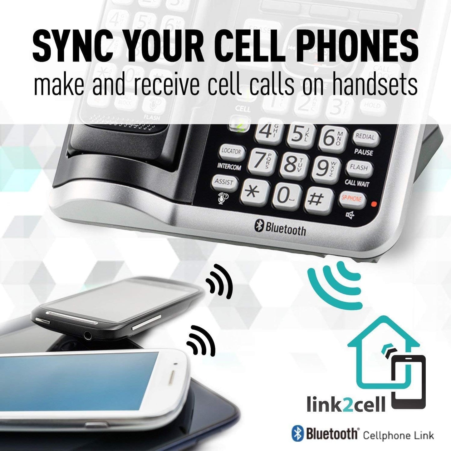 Panasonic KX-TGF570S Cordless Phone Answering Machine Renewed