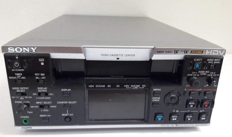 Sony HVRM25U Professional HDV Record/Playback Deck — main product image