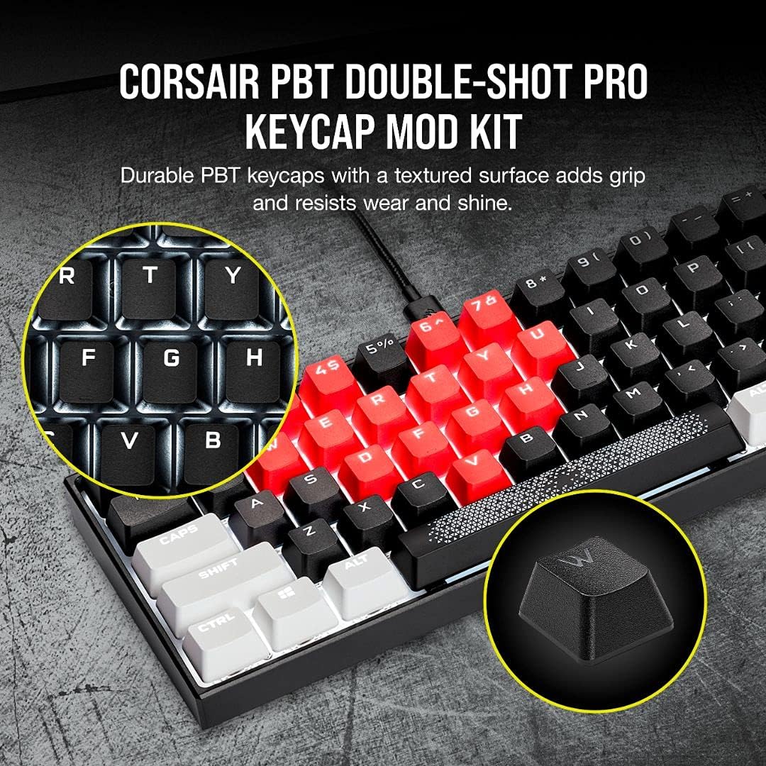 Corsair CH-9911060-NA PBT Double-Shot PRO Keycap Set