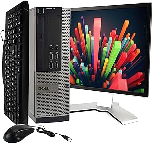 Dell Optiplex SFF i5 Desktop PC Renewed SSD WiFi