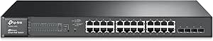 TP-Link T1600G-28PS 24-Port Gigabit PoE+ Switch — main product image