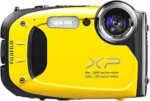 Fujifilm FinePix XP60 16.4MP Waterproof Digital Camera Yellow