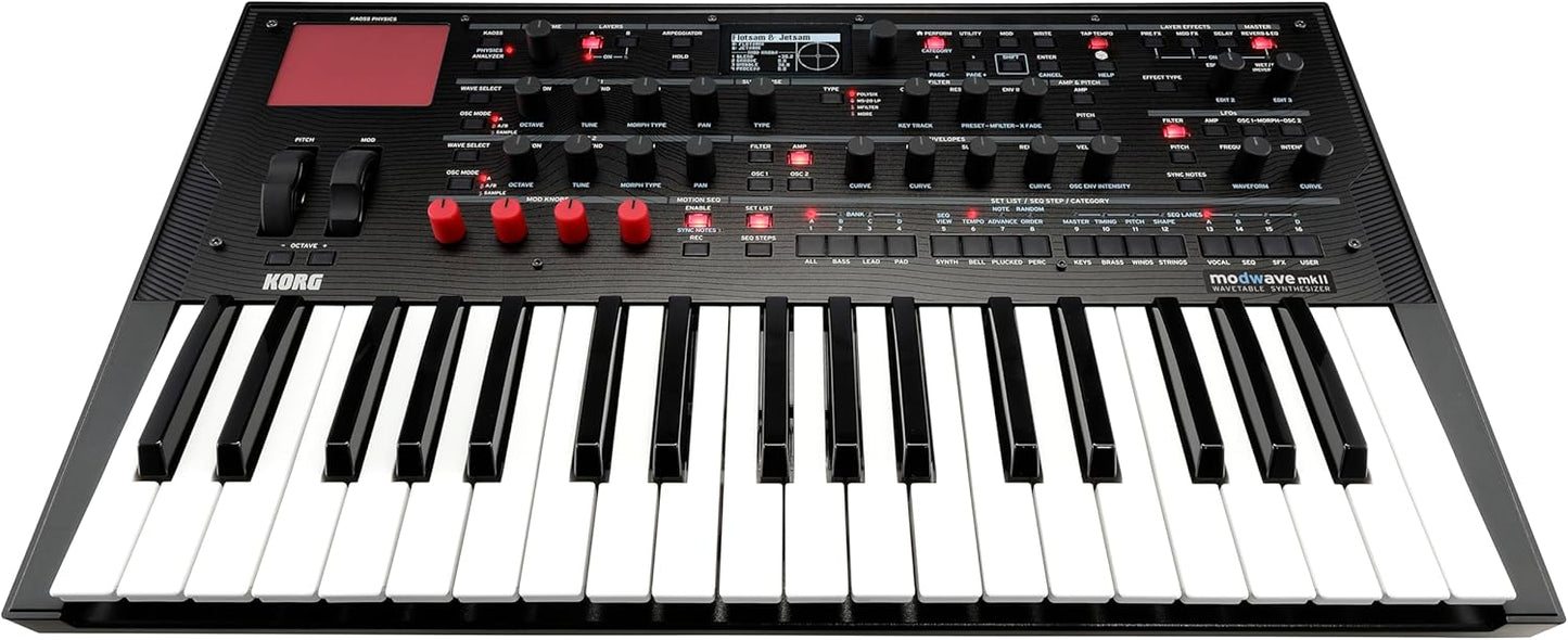 Korg MODWAVEMK2 37-Key Wavetable Synthesizer