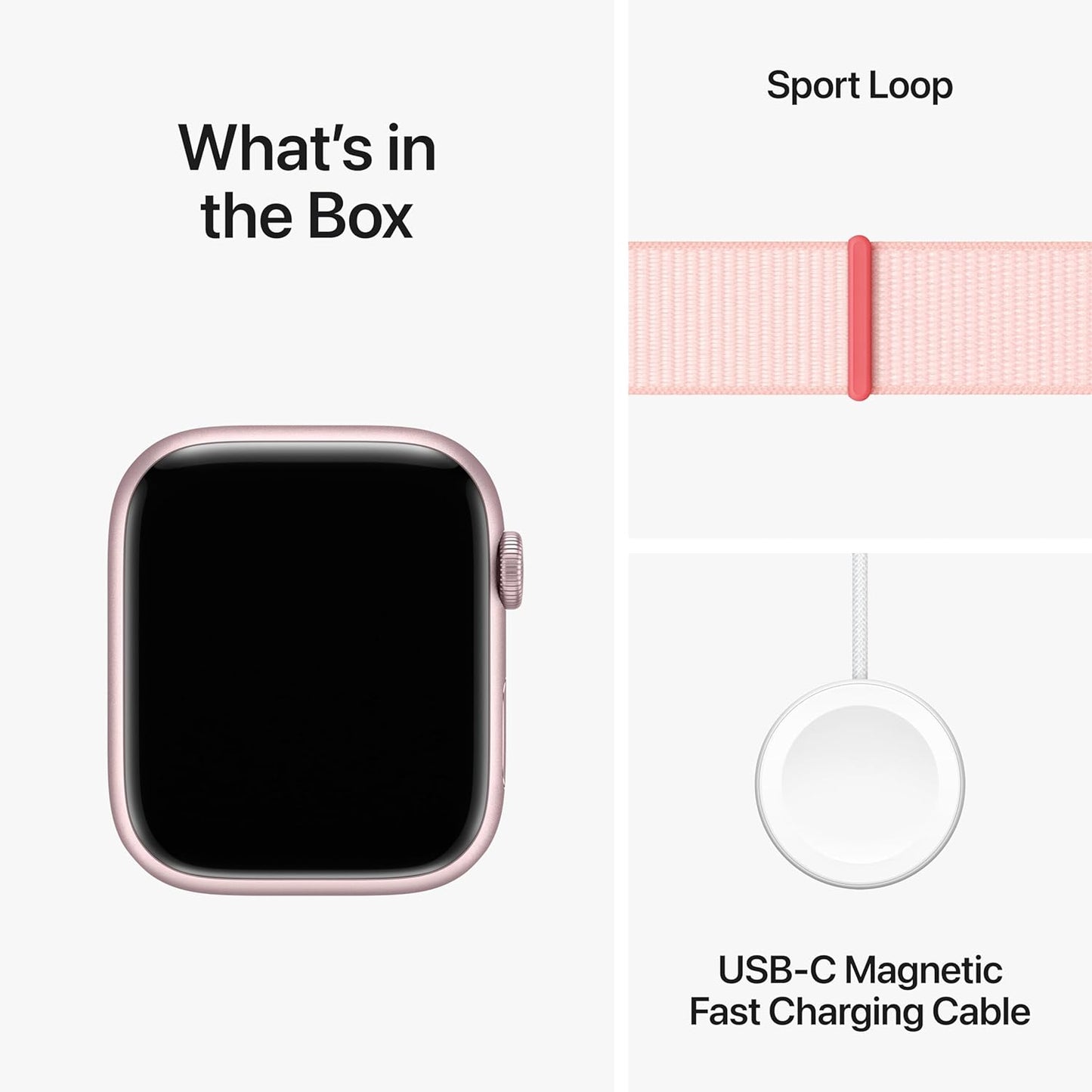 Apple MR9J3LL/A Watch Series 9 GPS 45mm Pink