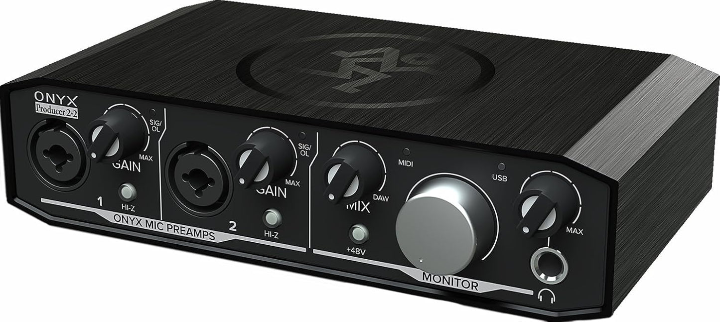 Mackie Onyx Producer 2-2 USB Audio Interface with MIDI
