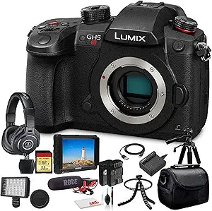Panasonic DC-GH5S Lumix 4K Mirrorless Camera Bundle