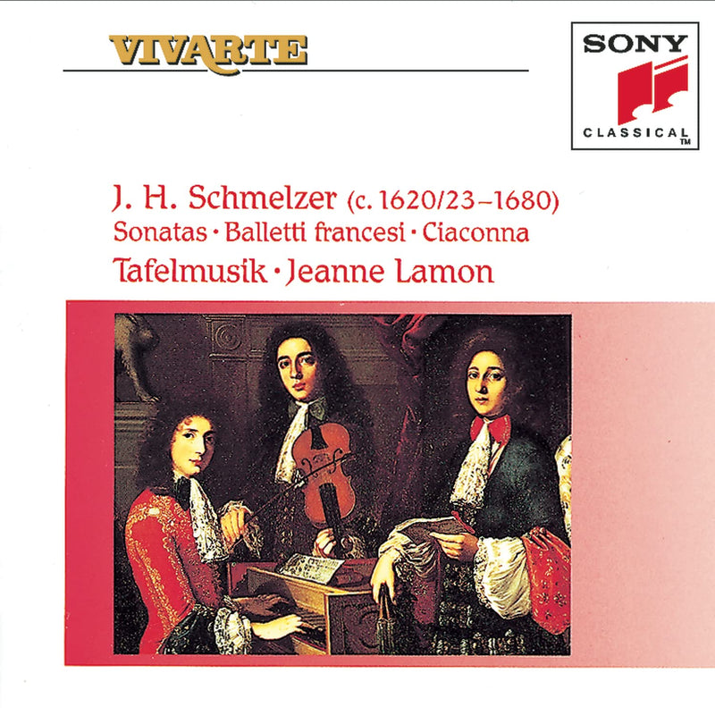 Sony J.H. Schmelzer: Sonatas - Balletti Francesi - Ciaconna CD — main product image