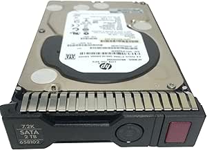 HP 658102-001 2TB SATA HDD 7.2K 3.5 Renewed