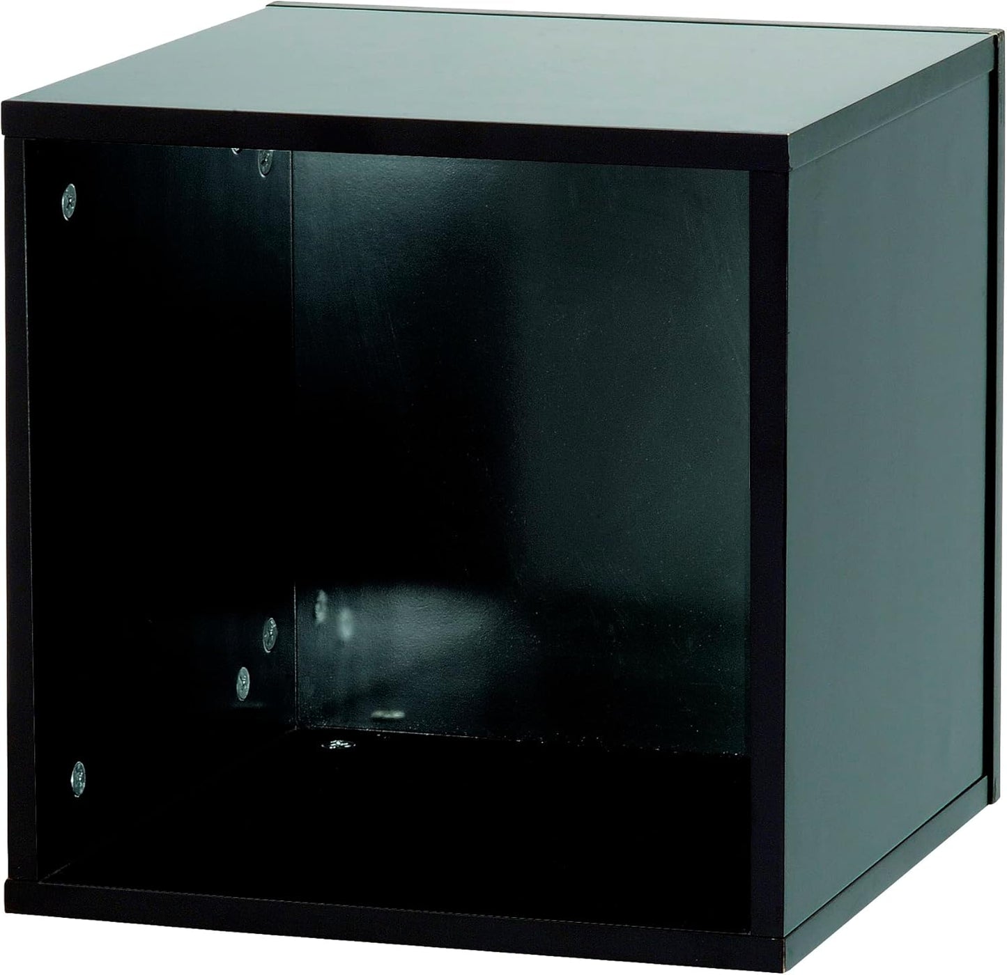 Glorious AMS-RECORD-BOX-110-BLK Black Vinyl Record Box