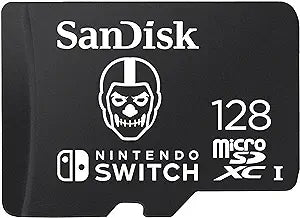 SanDisk SDSQXAO-128G-GN6ZG 128GB Fortnite Nintendo Switch MicroSD — main product image