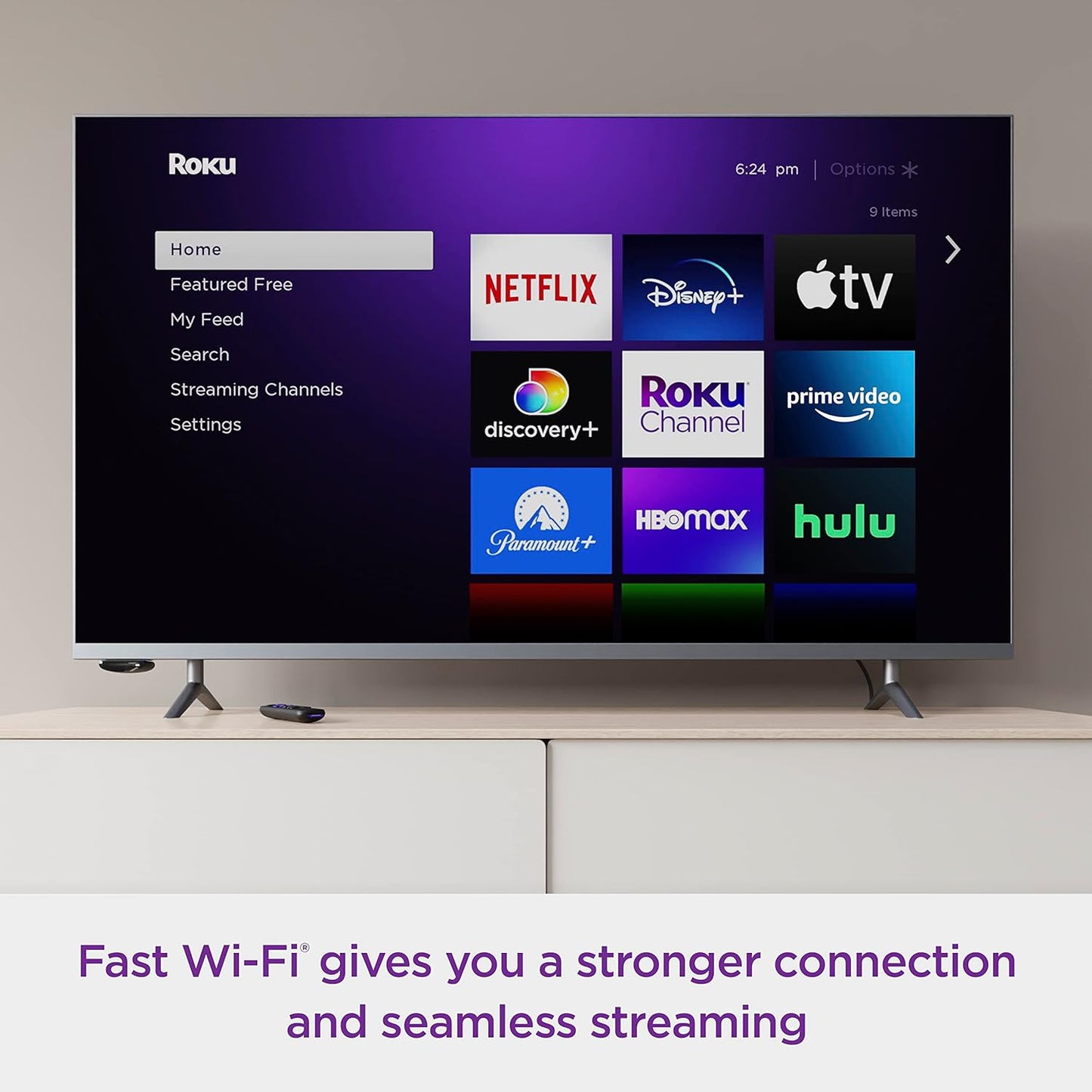 Roku 3941R2 Express 4K+ Streaming Device with Voice Remote