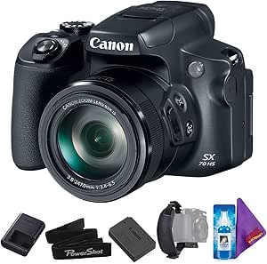 Canon PowerShot SX70 HS Digital Camera International Model Bundle