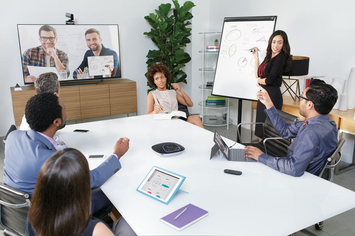 Logitech 960-001054 Group USB HD Video Conferencing System