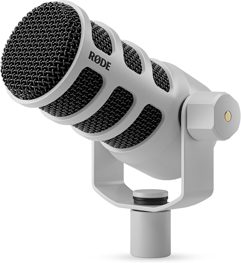 Rode PODMICUSBW White USB Broadcast Microphone — main product image