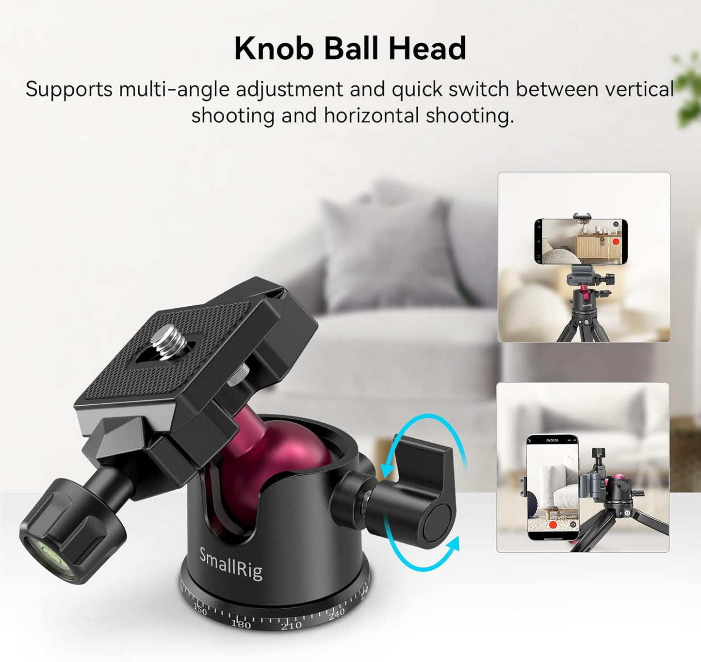 SmallRig BUT2664-AU Mini Camera Tripod Arca-Type