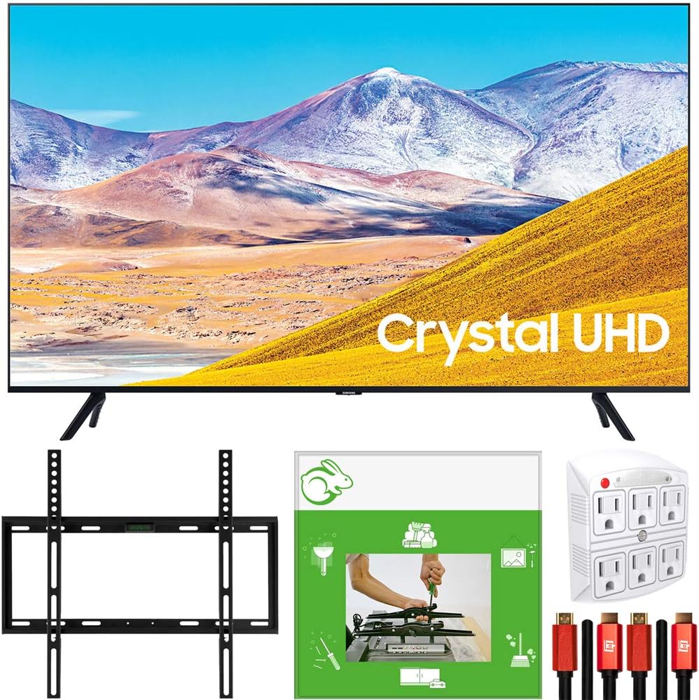 Samsung E23SAMUN43TU8000 43" 4K UHD Smart LED TV Bundle