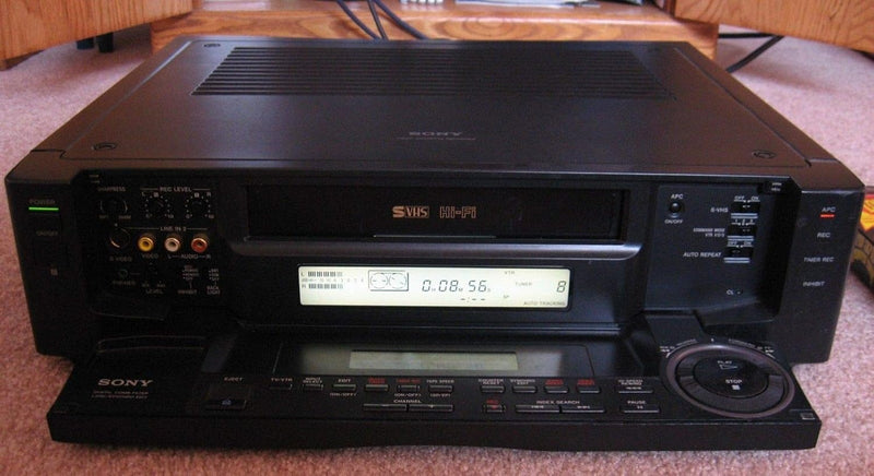 Sony SVO 2000s S-VHS Professional VCR Recorder — main product image