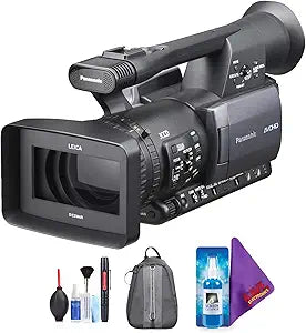 Panasonic PSAGHMC155GRB AVCCAM Camcorder Refurbished Bundle