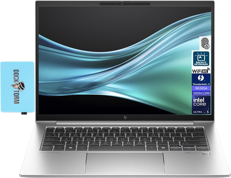 HP Elitebook 840 G11 AI Business Laptop with USB Hub — main product image