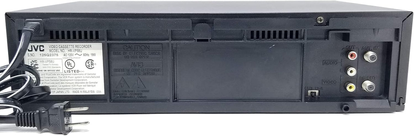 JVC HR-VP58U Hi-Fi Stereo VCR Player