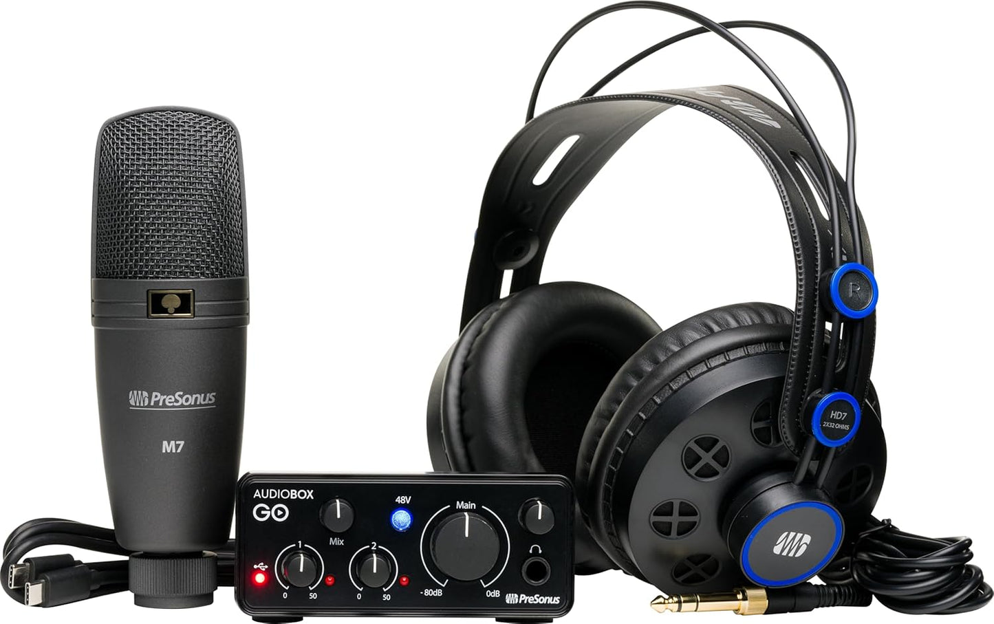 PreSonus 2777900102 AudioBox GO Creator Bundle - Studio Recording