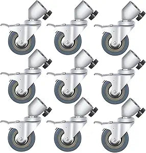 Neewer 90092621 Light Stand Caster Wheel Set