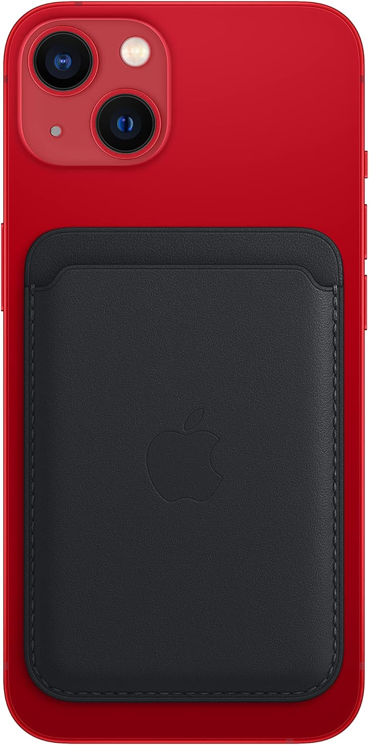 Apple MagSafe Leather Wallet iPhone Midnight Find My