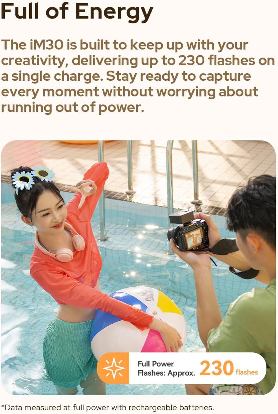 Godox iM30 Mini Camera Flash Speedlite GN15