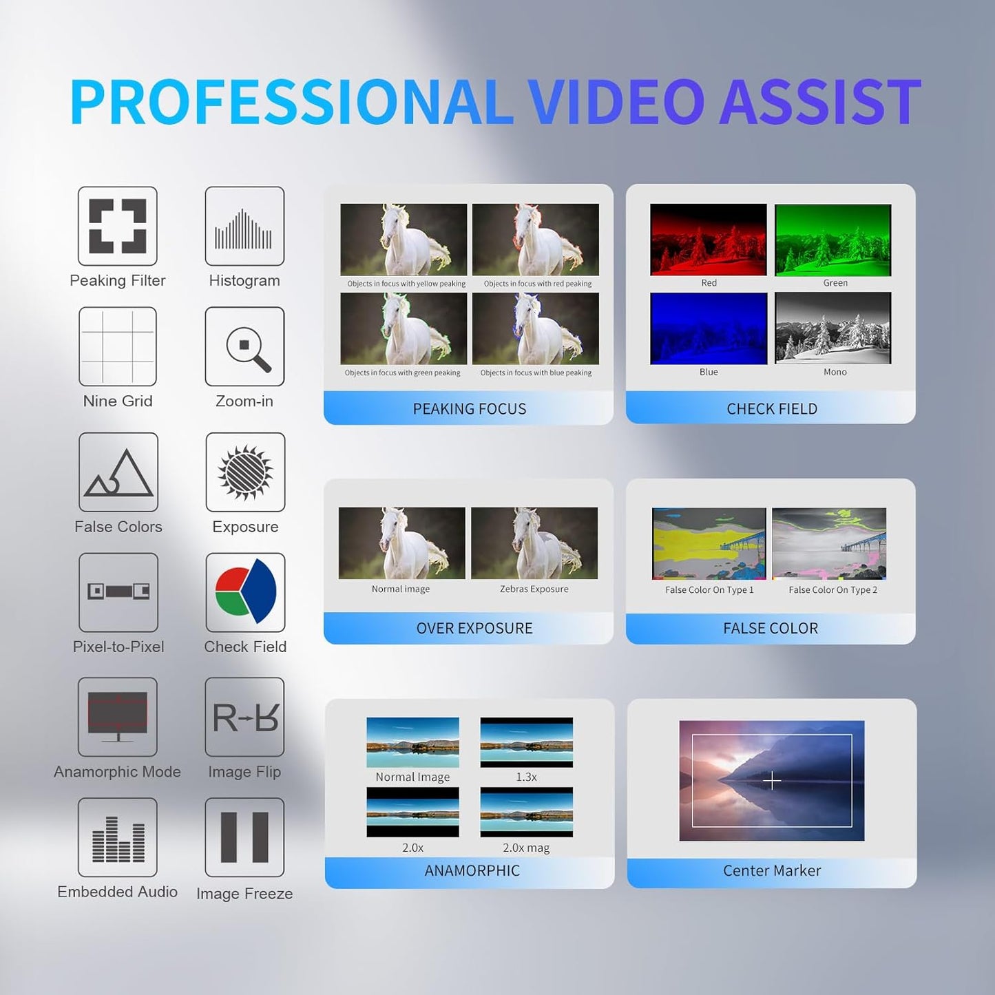 FEELWORLD FW759 7-Inch IPS Camera Field Monitor