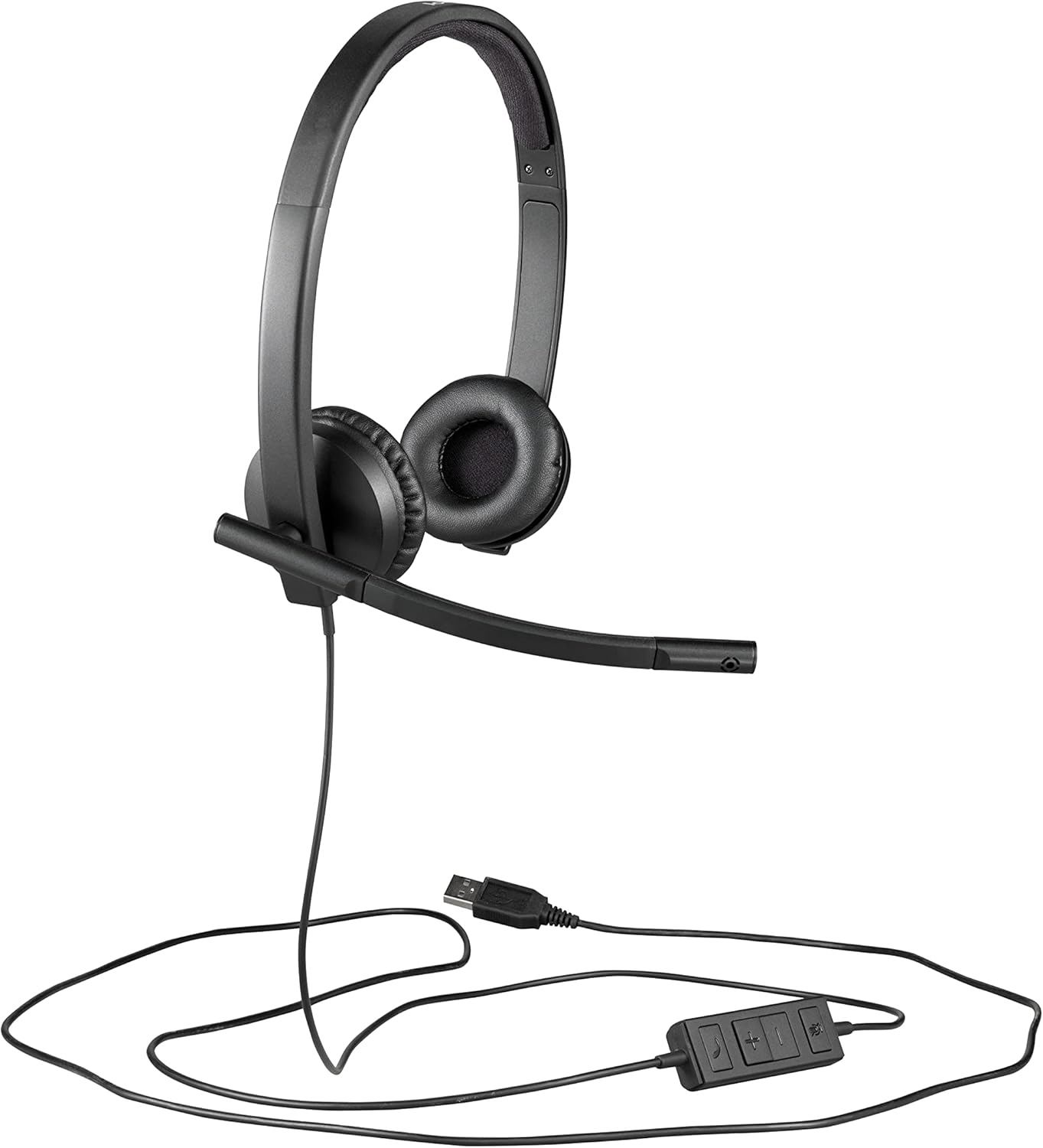 Logitech 981-000574 H570e USB Wired Noise-Canceling Headset
