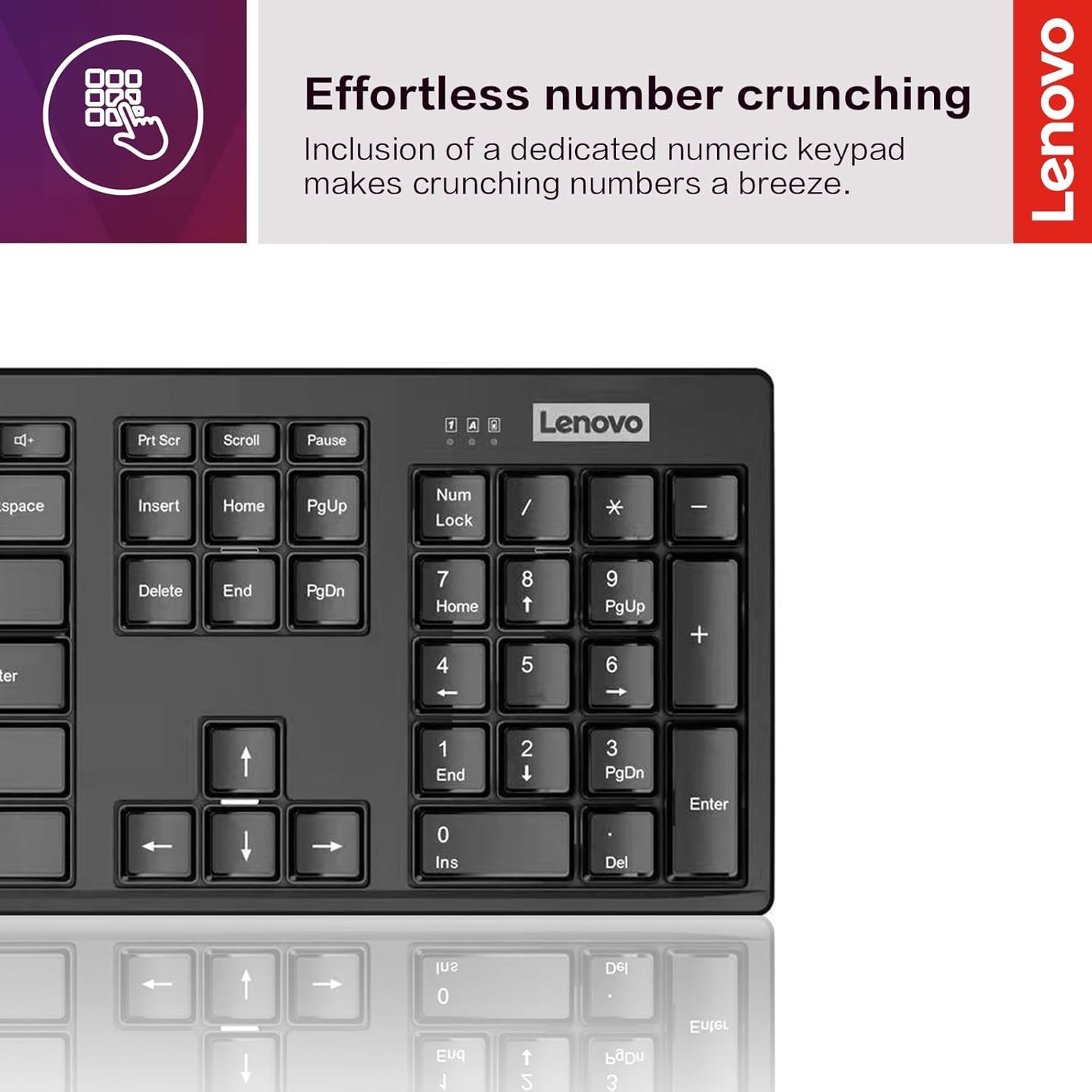 Lenovo GY41K81003 Wireless Compact Keyboard