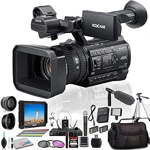 Sony ESONPXWZ150P5 PXW-Z150 4K Camcorder Bundle (Renewed)