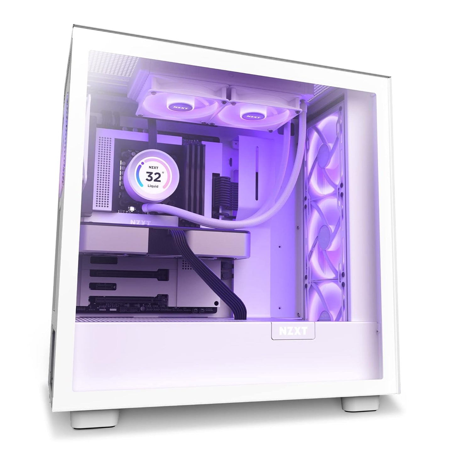 NZXT RL-KR24E-W1 Kraken Elite 240 RGB AIO CPU Cooler White