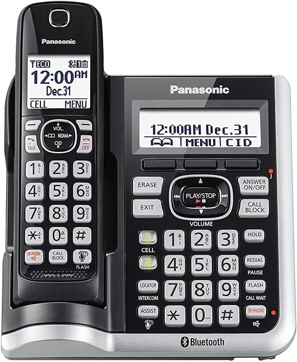 Panasonic KX-TGF570S Cordless Phone Answering Machine Renewed