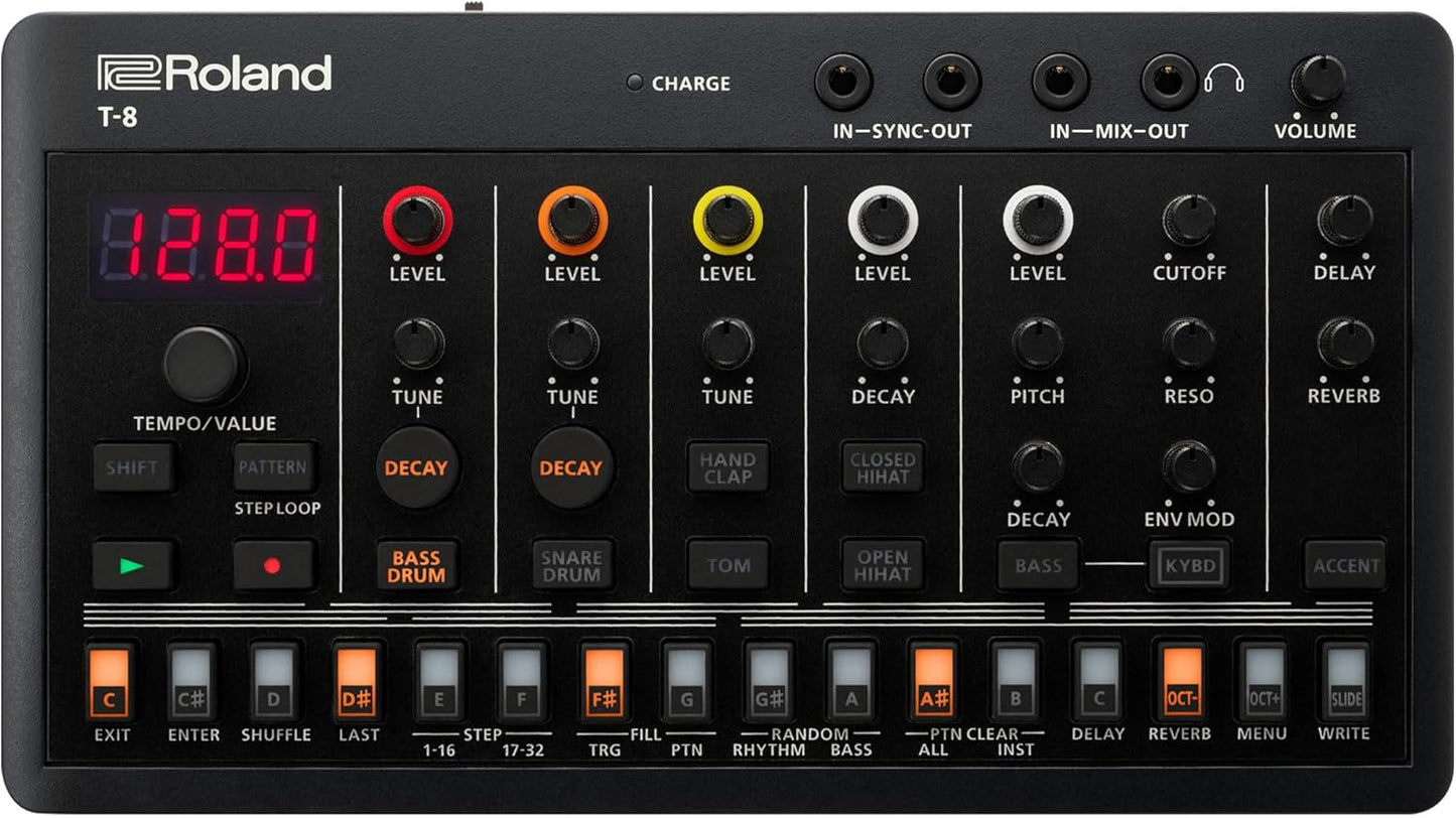 Roland T-8 AIRA Compact Beat Machine Bundle