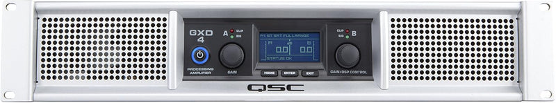QSC GXD4 Class D Power Amplifier DSP — main product image