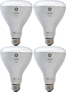 GE Lighting 37701 Relax LED Floodlight Bulb, 4-Pack