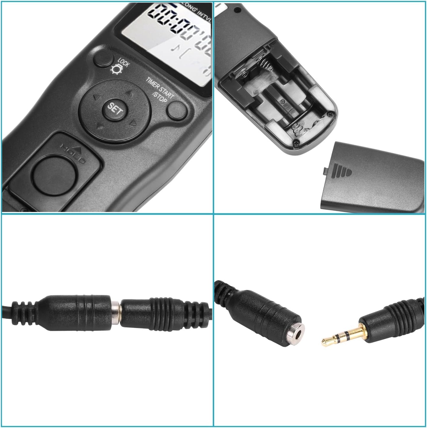 Neewer 88015052 Shutter Release Timer Remote Control