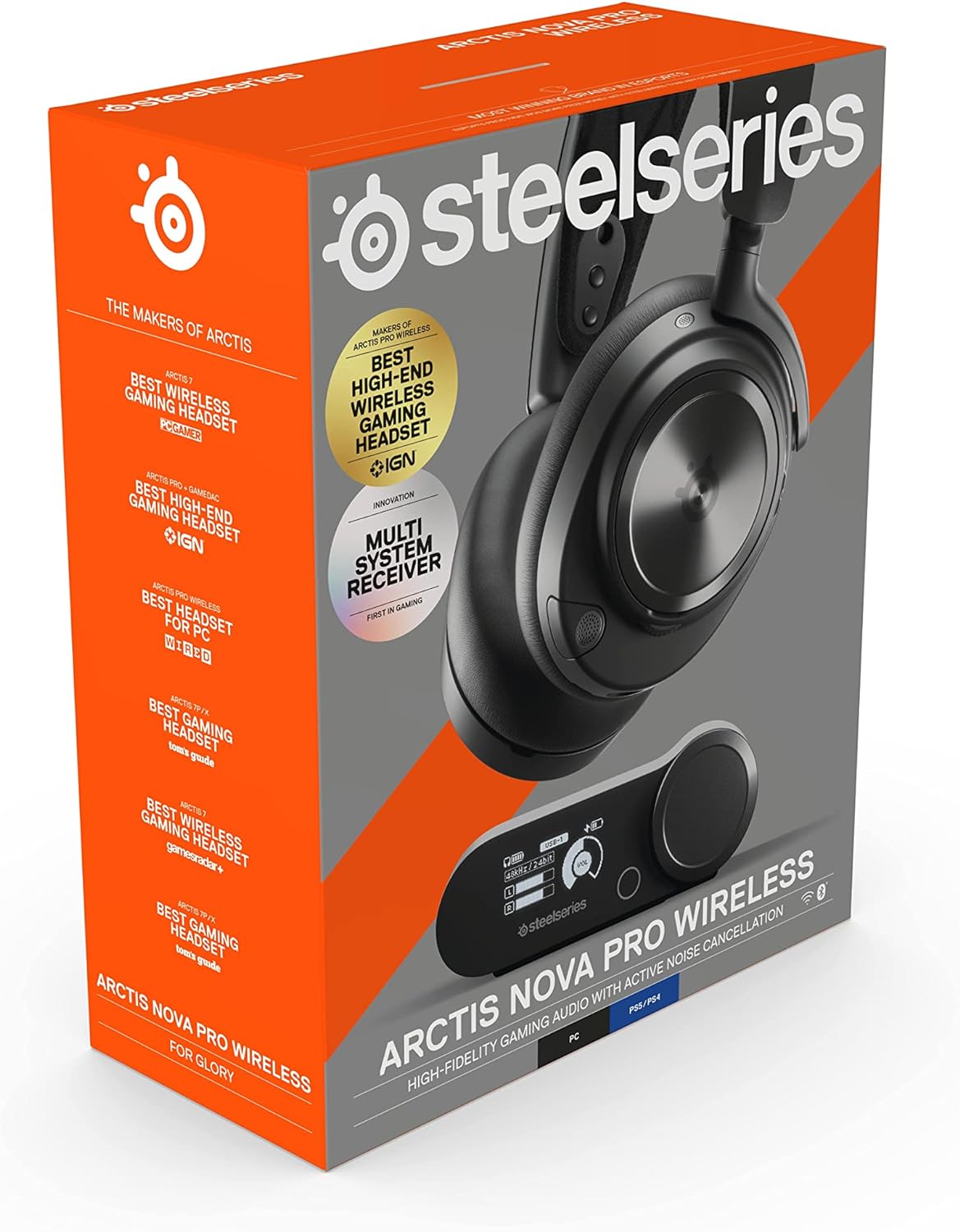 SteelSeries 61520 Arctis Nova Pro Wireless Gaming Headset
