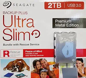 Seagate Backup Plus Portable 2TB USB 3.0 Drive — main product image