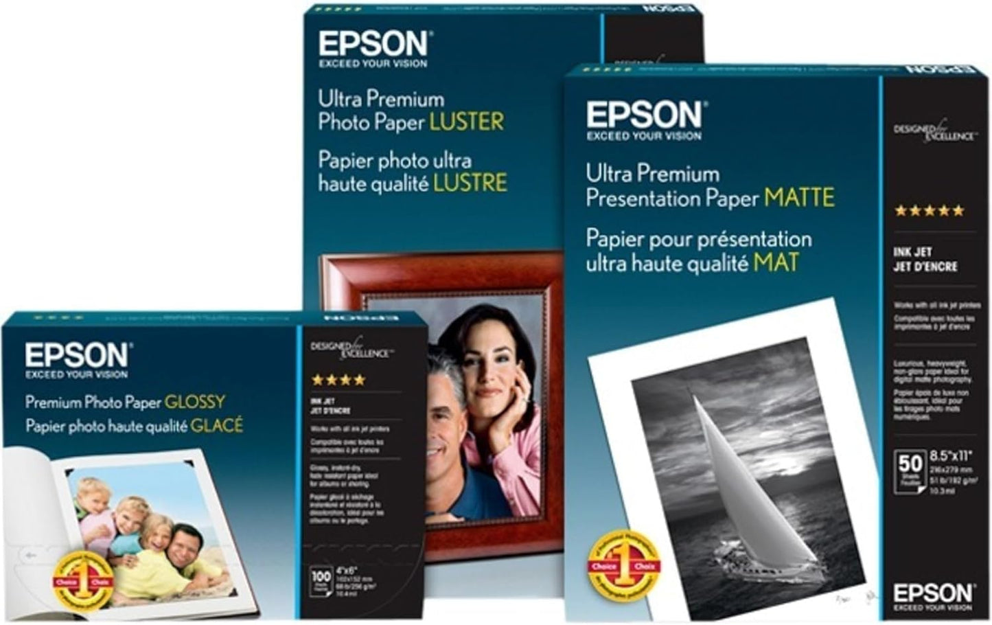 Epson S041386 Matte Paper: 36" x 82 ft, 2" Core