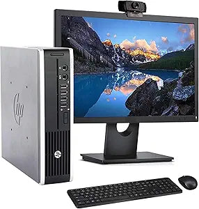 HP Elite Compaq 8300 i7 8GB 320GB SSD Webcam (Renewed) — main product image