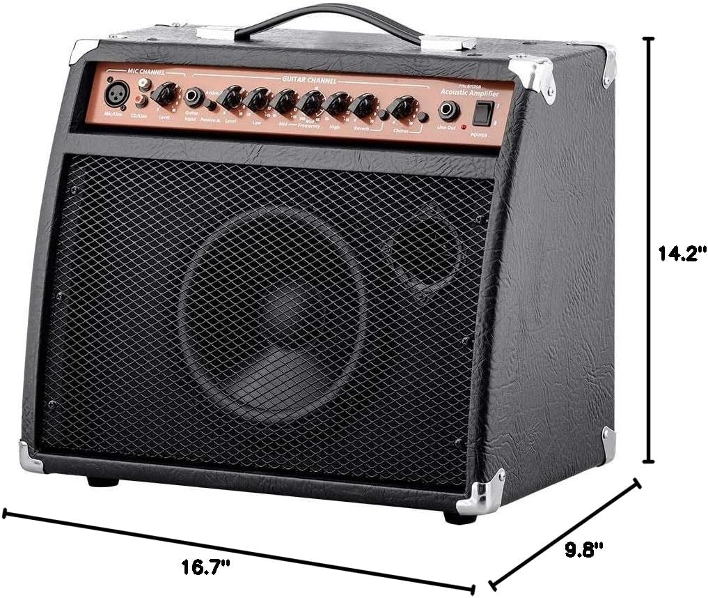 Monoprice 611708 Stage Right 20-Watt Acoustic Amplifier