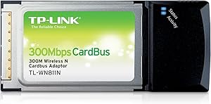 TP-Link TL-WN811N Wireless N Cardbus 300Mbps Adapter
