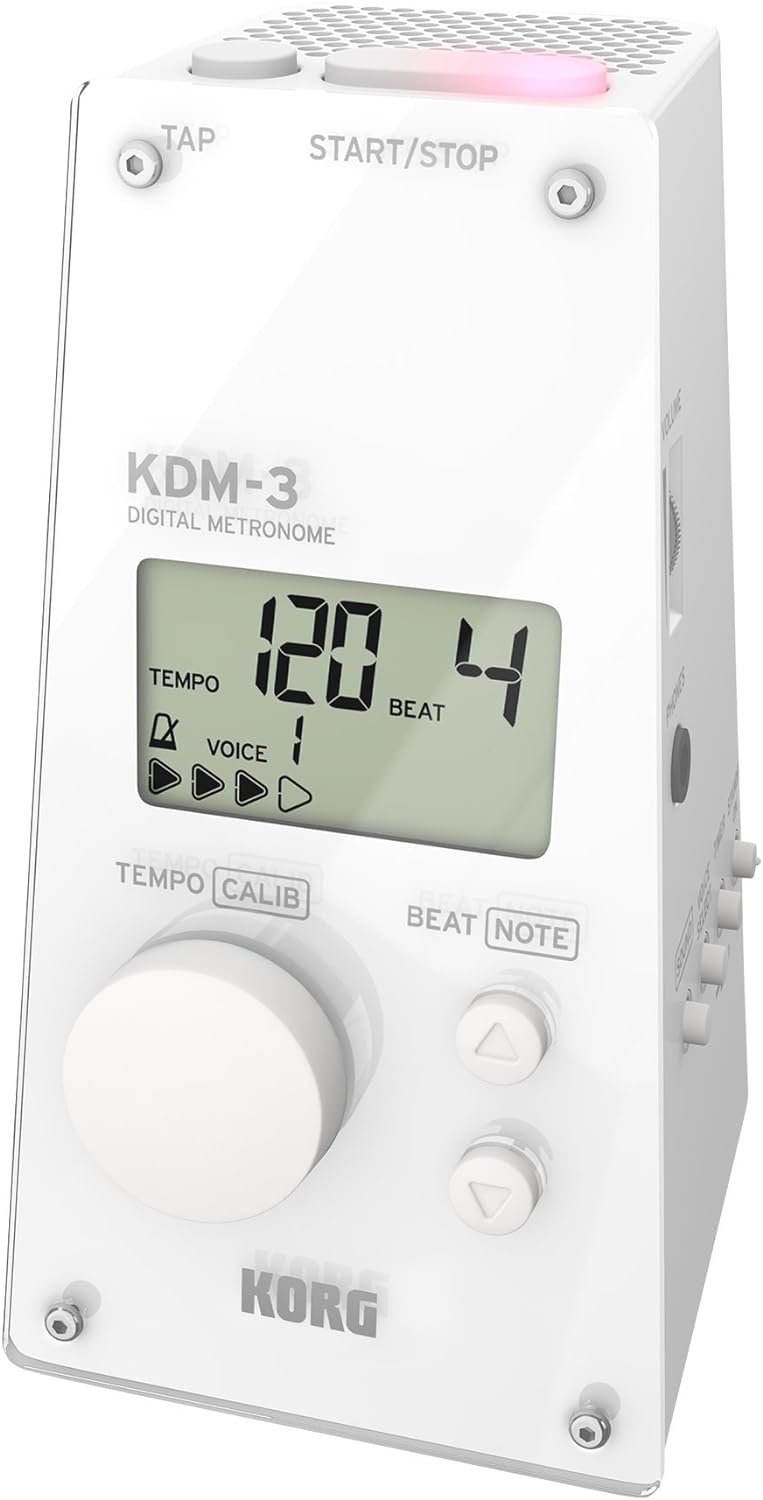 Korg KDM3WH Digital Metronome - White — main product image